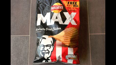 Walkers Kentucky Fried Chicken Crisps Food Review Mini Mukbang