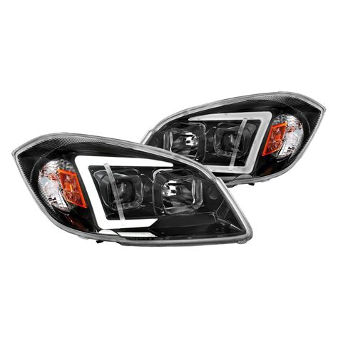 Anzo 121573 Black LED U Bar Projector Headlights