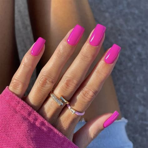 30 Insanely Cute Hot Pink Nail Ideas You Ll Love