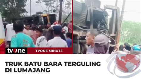 Truk Pengangkut Batu Bara Terguling Sopir Tewas Di Lokasi TvOne