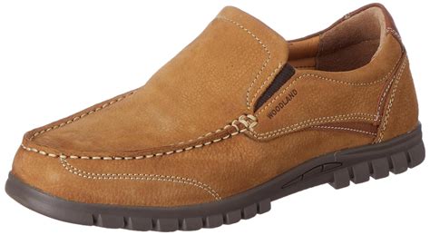 Buy Woodland Men S Camel Leather Casual Shoe 6 UK 40 EU GC 3243119NW