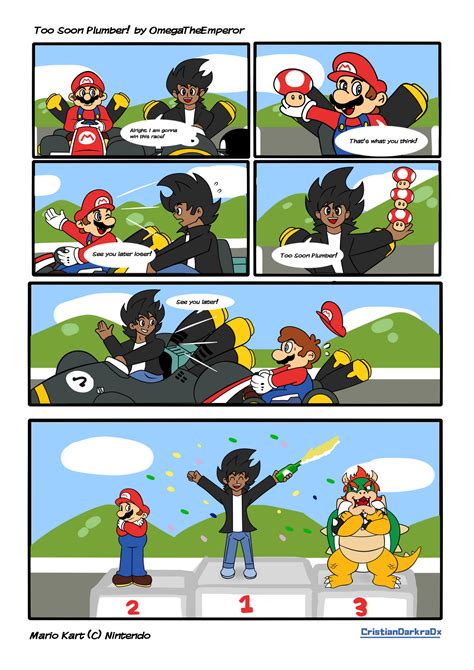 Too Soon Plumber Comic Commission By Cristiandarkradx On Deviantart