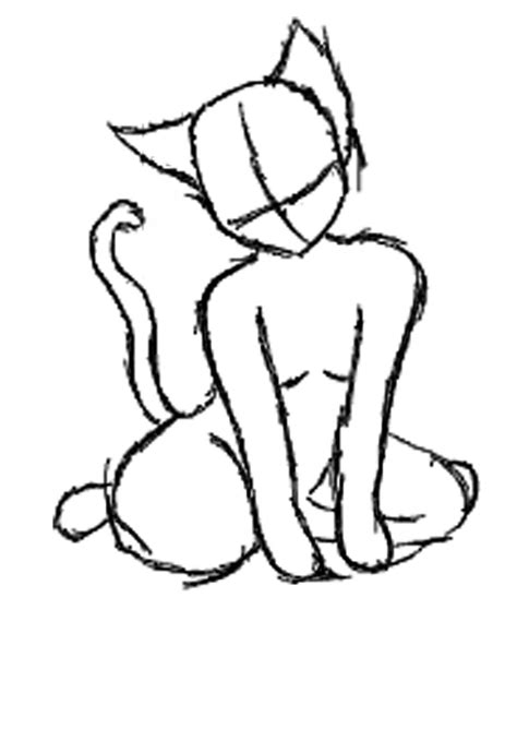 Cat Poses Drawing At Getdrawings Free Download