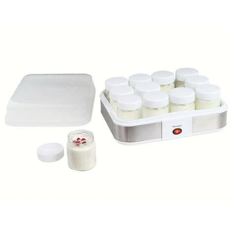 Yaourtière et fromagère 12 pots 21 5w Domoclip dop156