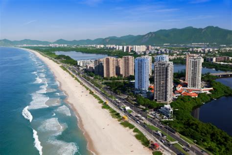 Barra Da Tijuca Beach In Rio De Janeiro Stock Photo - Download Image Now - iStock