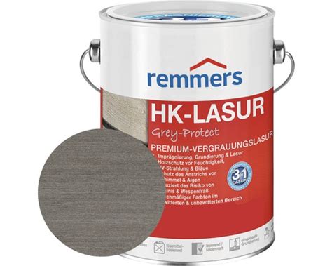 Remmers Hk Lasur Grey Protect Graphitgrau L Bei Hornbach Kaufen