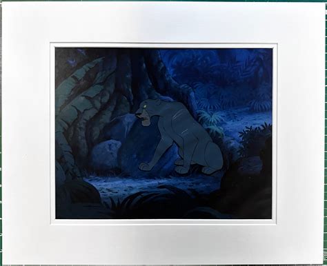 The Jungle Book Bagheera Walt Disney Feature Production Animation Cel Charles Scott Gallery