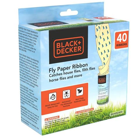 BLACK+DECKER Fly Traps Outdoor and Fruit Fly Traps for Indoors- Fly ...