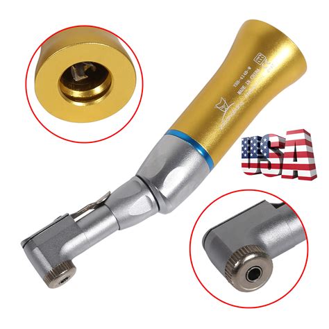 Dental Slow Low Speed Handpiece Contra Angle Air Motor Hole Fit