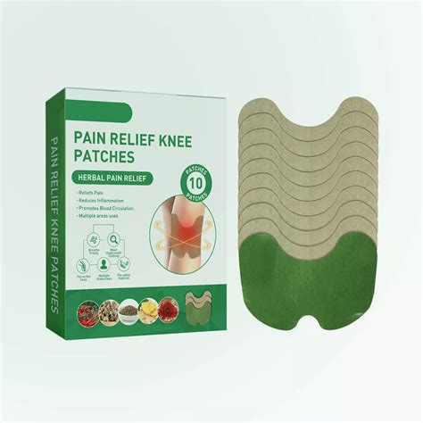 Knee Pain Back Pain Relief Patch | 12-Hour Extra Strength Warming