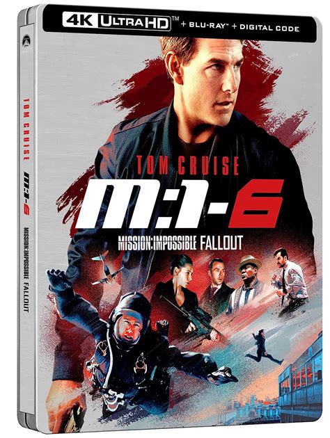 Mission Impossible Fallout Usa Blu Ray Amazones Tom Cruise