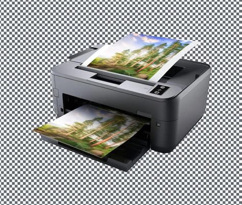 Premium Psd Magnificent Printer Isolated On Transparent Background