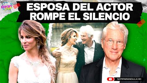 Esposa De Richard Gere Da Detalles De La Salud Del Actor Tras Ser