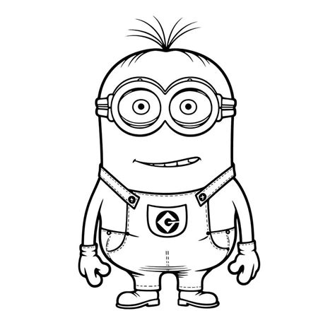 Minions Color Sheet Free Printable