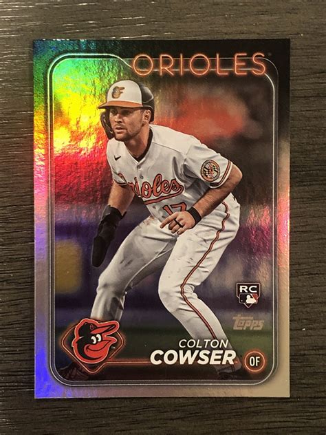 Topps Series Rainbow Foil Colton Cowser Rc Ebay