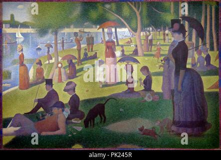 Un Dimanche Apr S Midi Sur L Le De La Grande Jatte