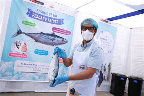 PRODUCE HA PROMOCIONADO MÁS DE 1100 TONELADAS DE PESCADO EN LAS FERIAS