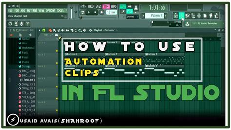 How To Use Automation Clips In Fl Studio Shahroof Official Fl