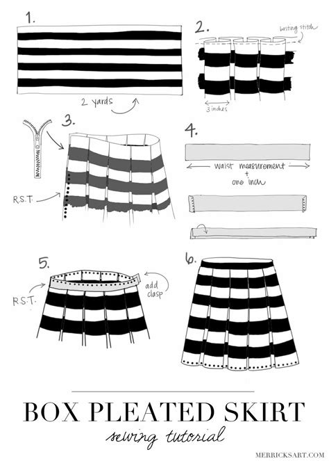 Box Pleated Skirt Tutorial Pleated Skirt Tutorial Box Pleat Skirt