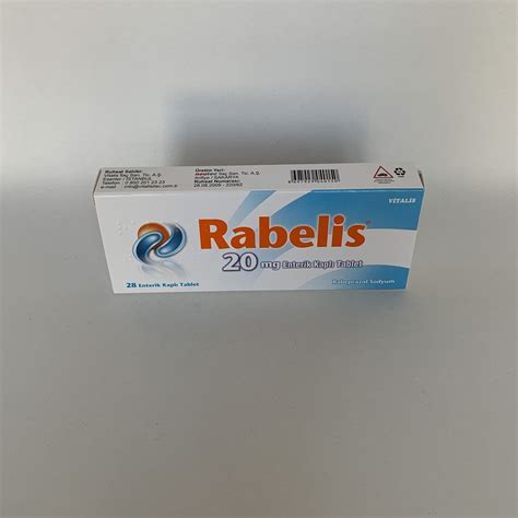 Rabelis 20 Mg 28 Enterik Kapli Tablet Fiyatı