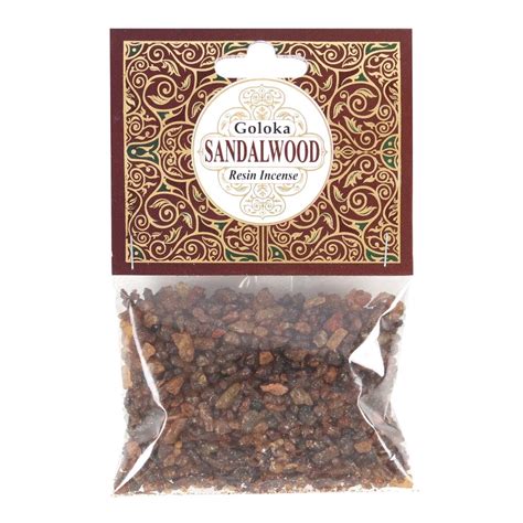 Goloka Sandalwood Resin Incense 30g Sacred Essence