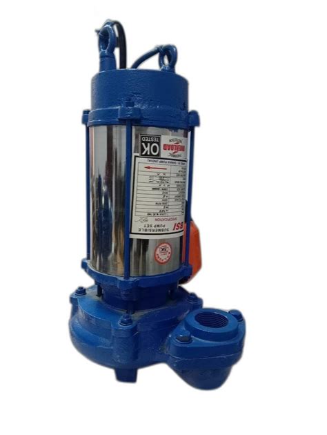 Bsi Single Phase Hp Horizontal Open Well Submersible Pump Discharge