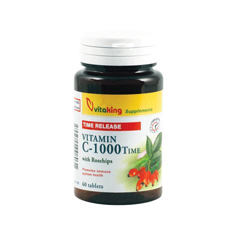 Vitaking C vitamin 1000mg nyújtott felszívódású tabletta 60x patika