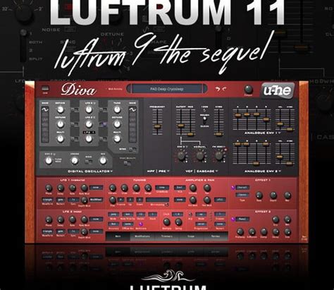 Luftrum 11 Soundset With 64 Presets For H He S Diva Synth Released