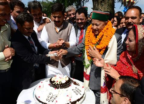 Virbhadra Singh Celebrates 83rd Birthday Pm Extends Greeting The