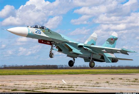 Sukhoi Su 27sm Russia Air Force Aviation Photo 2818494