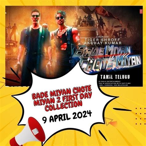 Bade Miyan Chote Miyan 2 First Day Collection Review And Ratings By