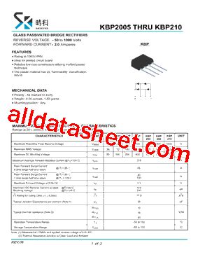 Kbp Datasheet Pdf Shikues Electronics