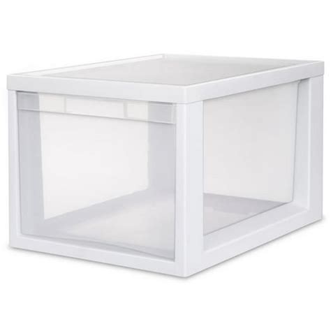 Sterilite Medium Tall White Modular Drawer Walmartca