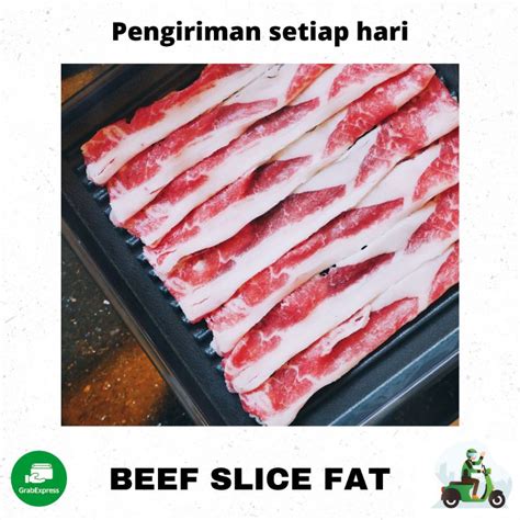 Jual Beef Slice Shortplate US 500gr Daging Shabu Shabu Beef Slice