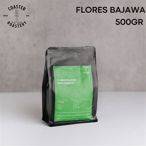 Jual BIJI KOPI ARABICA FLORES BAJAWA 500 Gram 250gr X 2 Biji Kota