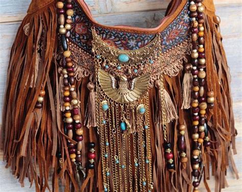 Gypsy Purse Festival Bag Fringe Bag Boho Hippie Bag Hippie Purse