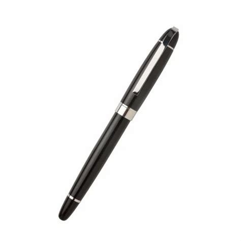 Jainex MP 22 BLACK SHINING CHROME FINISH METAL ROLLER PEN At Rs 165