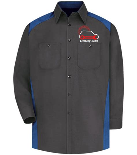 Automotive Mechanic Motorsport Full Sleeve Shirt Automotive Mechanic