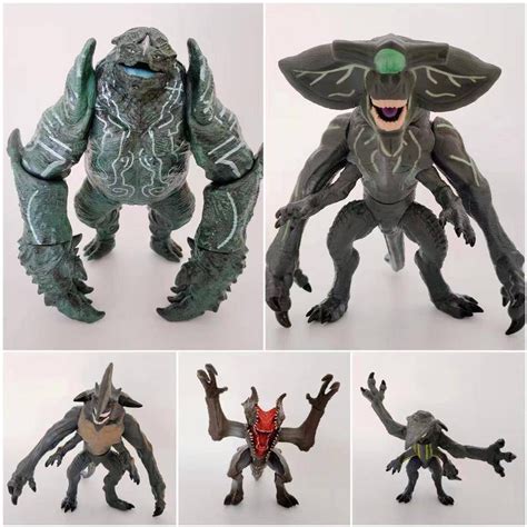 Monstros Pacific Rim Figure Scunner Leathback Mega Kaiju Trespassr