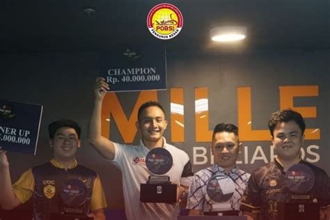 Gebby Adi Wibawa Juara POBSI Pool Circuit Seri II 2024 Di Bali ANTARA