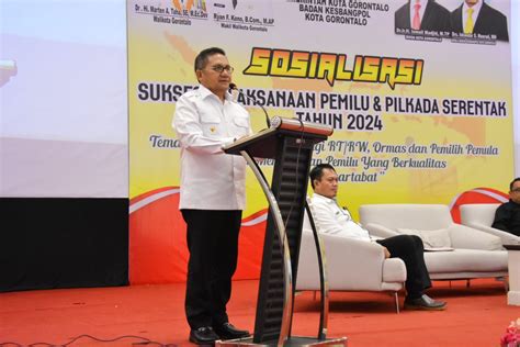 Marten Taha Tingkat Partisipasi Masyarakat Diperlukan Dalam Pemilu