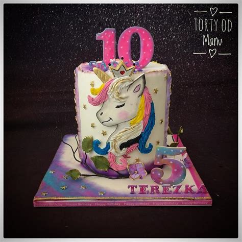 Unicorn Decorated Cake By Manuela Jonisova Cakesdecor