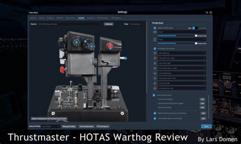 Thrustmaster Hotas Warthog Review