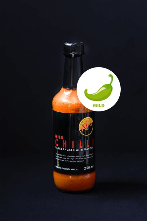 Mild Chilli Sauce 250ml Ajs Food Products