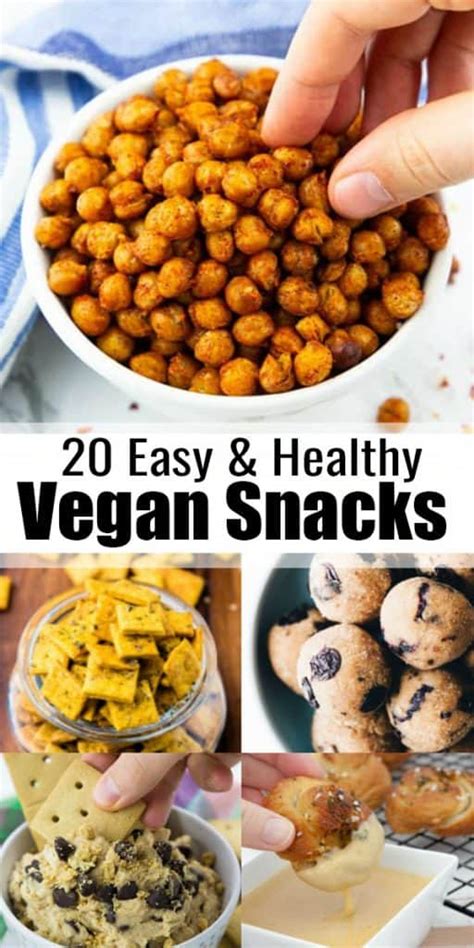 Vegan Snacks - 20 Delicious Recipes! - Vegan Heaven