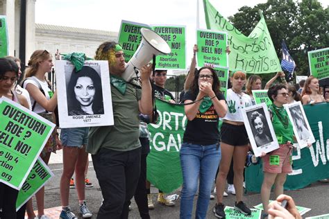 Massive Supreme Court Protests Erupt After Roe V Wade Ruling