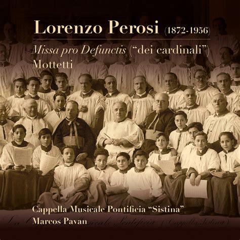 Lorenzo Perosi Missa Pro Defunctis Dei Cardinali Mottetti Lbum