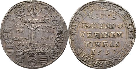 Braunschweig Wolfenbüttel Taler Wahrheitstaler 1597 Heinrich Julius