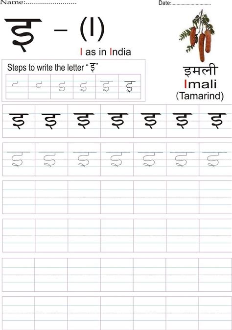 Hindi Writing Worksheets Printable - Printable Worksheets