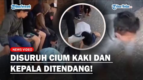 Viral Aksi Bullying Sejumlah Pelajar Korban Disuruh Cium Kaki Hingga